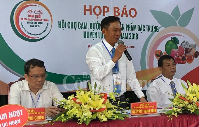 Lục Ngạn hướng tới xuất khẩu sản phẩm trái cây có múi luc ngan huong toi xuat khau san pham trai cay co mui