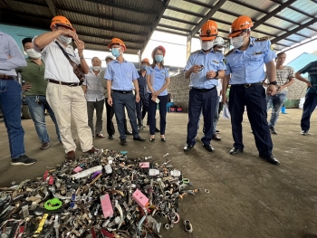 Quản lý thị trường Hà Nội: Tiêu hủy lô hàng hóa vi phạm đợt 1/2022