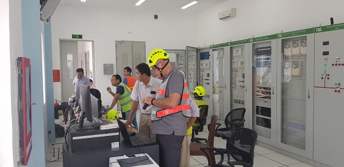 pcc1 dong dien thanh cong tba 110kv dam nai ninh thuan