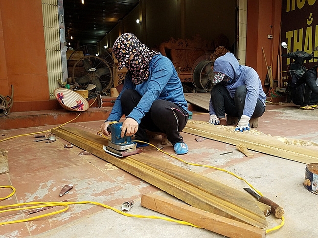 Làng nghề mộc Vạn Điểm