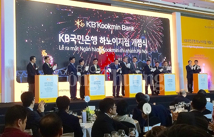 Ra mắt Ngân hàng Kookmin chi nhánh Hà Nội ra mat ngan hang kookmin chi nhanh tai ha noi