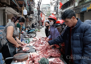 Tháng 1/2021, giá thịt lợn trên cả nước có xu hướng tăng trở lại