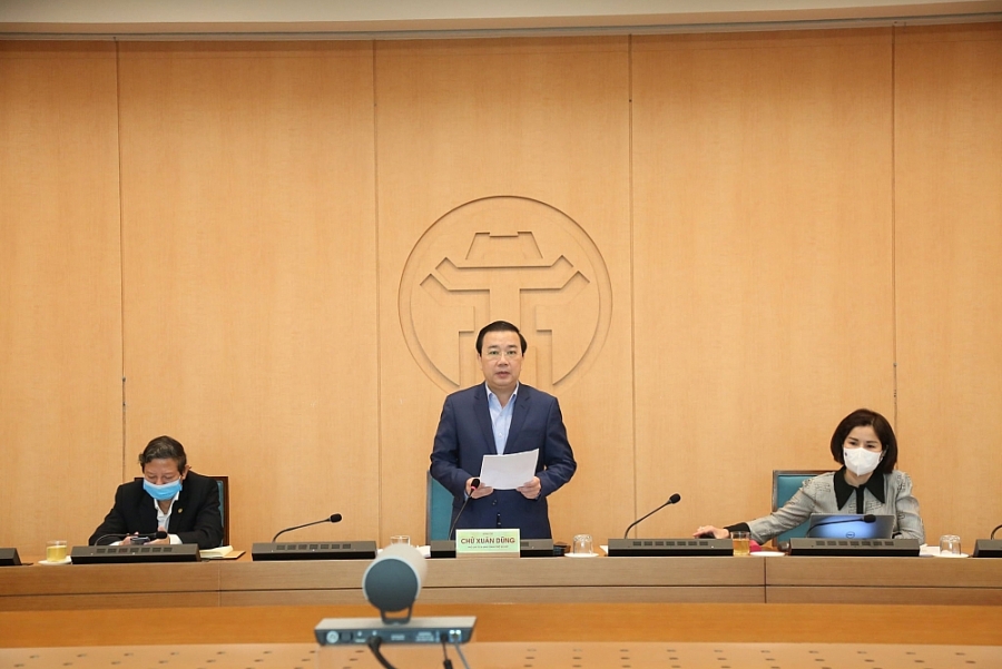 Báo cáo Thủ tướng Chính phủ, Phó Chủ tịch UBND TP Chử Xuân Dũng cho biết, Hà Nội đã qua 9 ngày không có ca mắc mới. Báo cáo Thủ tướng Chính phủ, Phó Chủ tịch UBND TP Chử Xuân Dũng cho biết, Hà Nội đã qua 9 ngày không có ca mắc mới.