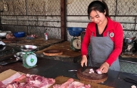 Giá thịt lợn tăng trở lại do thiếu nguồn cung