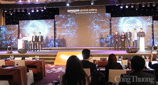 Amazon Global Selling đã chính thức công bố kế hoạch hợp tác mở rộng hợp tác với Cục TMĐT và Kinh tế số (Bộ Công Thương), chung tay giúp đỡ doanh nghiệp Việt Nam phát triển TMĐT xuyên biên giới. Bên cạnh đó, Amazon Global Selling cũng chính thức khởi xướng chương trình “Kỷ nguyên bứt phá, hàng Việt vươn xa” Amazon Global Selling đã chính thức công bố kế hoạch hợp tác mở rộng hợp tác với Cục TMĐT và Kinh tế số (Bộ Công Thương), chung tay giúp đỡ doanh nghiệp Việt Nam phát triển TMĐT xuyên biên giới. Bên cạnh đó, Amazon Global Selling cũng chính thức khởi xướng chương trình “Kỷ nguyên bứt phá, hàng Việt vươn xa”