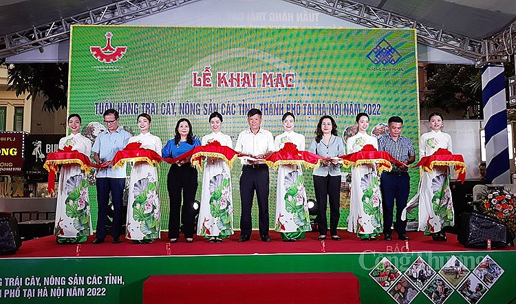 Khai mạc Tuần hàng trái cây, nông sản các tỉnh, thành phố tại Hà Nội năm 2022 Khai mạc Tuần hàng trái cây, nông sản các tỉnh, thành phố tại Hà Nội năm 2022