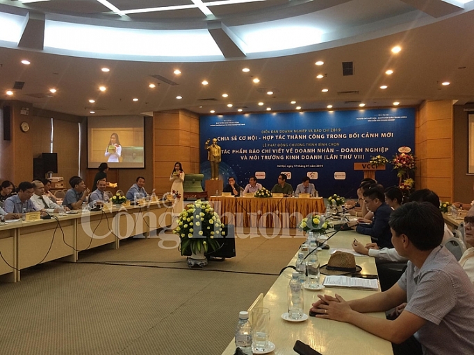 dien dan doanh nghiep va bao chi 2019 xay dung moi quan he win win
