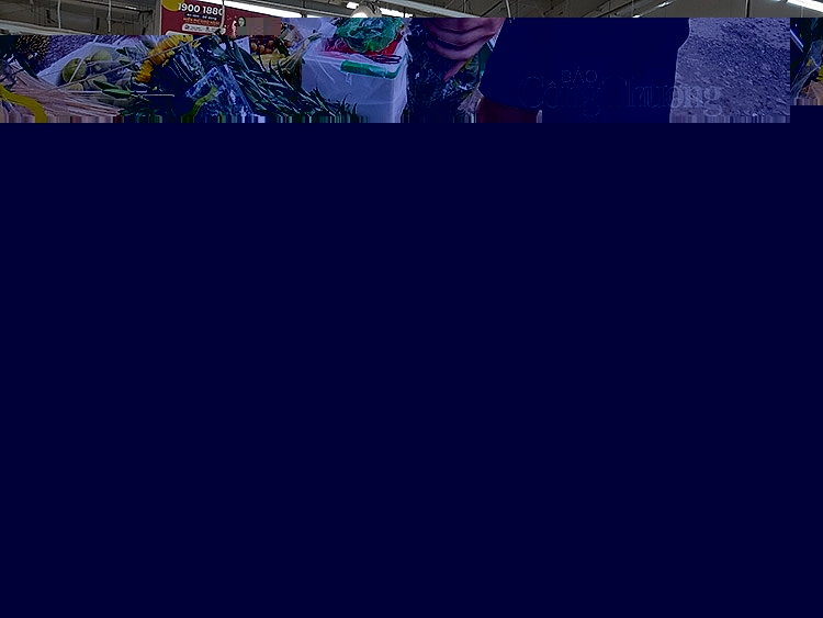 Người tiêu dùng mua hàng hóa tại siêu thị Big C Thăng Long Người tiêu dùng mua hàng hóa tại siêu thị Big C Thăng Long