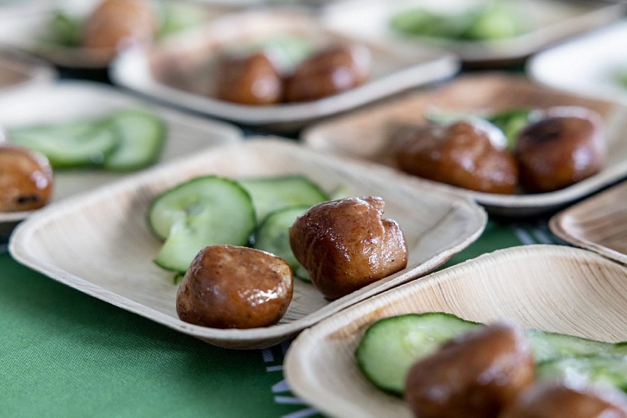 Món ăn được làm từ đạm thực vật Món ăn được làm từ đạm thực vật