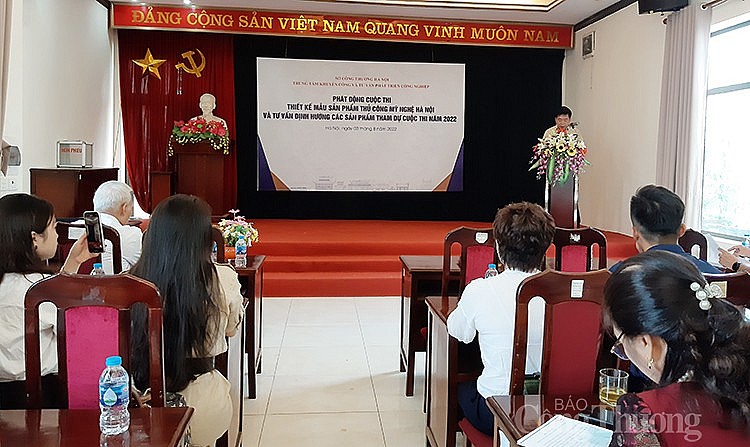 Phát động Cuộc thi thiết kế mẫu sản phẩm thủ công mỹ nghệ Hà Nội 2022 Phát động Cuộc thi thiết kế mẫu sản phẩm thủ công mỹ nghệ Hà Nội 2022