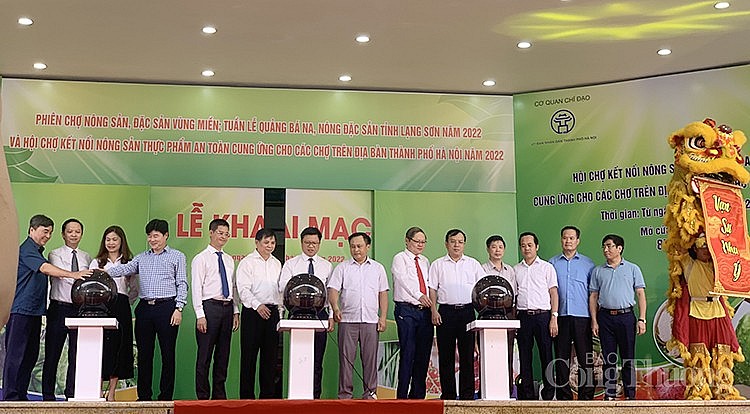 Hà Nội: Kết nối nông sản thực phẩm an toàn cho các chợ trên địa bàn thành phố Hà Nội: Kết nối nông sản thực phẩm an toàn cho các chợ trên địa bàn thành phố