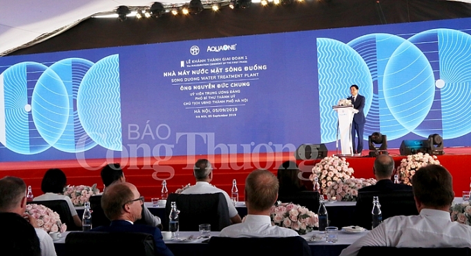 ha noi khanh thanh giai doan 1 nha may nuoc mat song duong