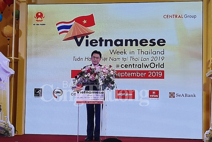 Khai mạc Tuần hàng Việt Nam tại Thái Lan 2019: Đưa sản phẩm Việt tiến sâu vào thị trường Thái Lan khai mac tuan hang viet nam tai thai lan 2019 dua san pham viet tien sau vao thi truong thai lan