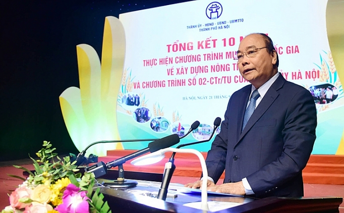 ha noi tiep tuc phan dau giu vi the la co dau trong xay dung nong thon moi