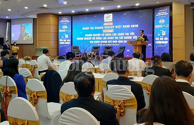 Công bố doanh nghiệp đạt chỉ số năng lực quản trị tài chính tốt trên sàn chứng khoán 2018 cong bo doanh nghiep dat chi so nang luc quan tri tai chinh tot tren san chung khoan 2018