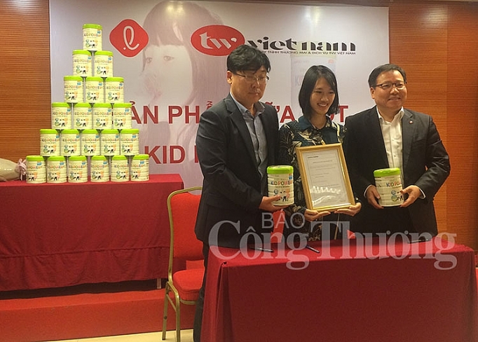 san pham sua kid power a gia nhap thi truong viet nam