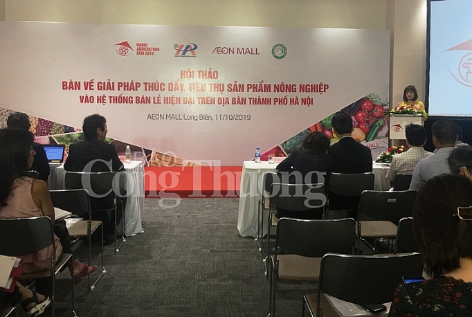 Bàn giải pháp thúc đẩy, tiêu thụ sản phẩm nông nghiệp vào hệ thống bán lẻ AEON ban giai phap thuc day tieu thu san pham nong nghiep vao he thong ban le aeon