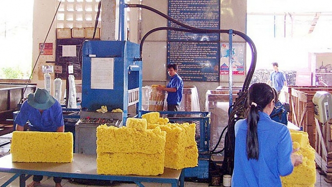 xuat khau cao su 10 thang nam 2018 tang 134