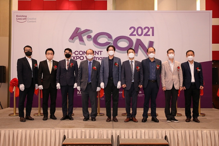 Lễ khai mạc Hội chợ triển lãm Nội dung sáng tạo Hallyu Lễ khai mạc Hội chợ triển lãm Nội dung sáng tạo Hallyu