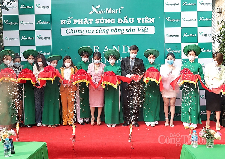 khai trương siêu thị đầu tiên của chuỗi siêu thị Nutri Mart+ khai trương siêu thị đầu tiên của chuỗi siêu thị Nutri Mart+