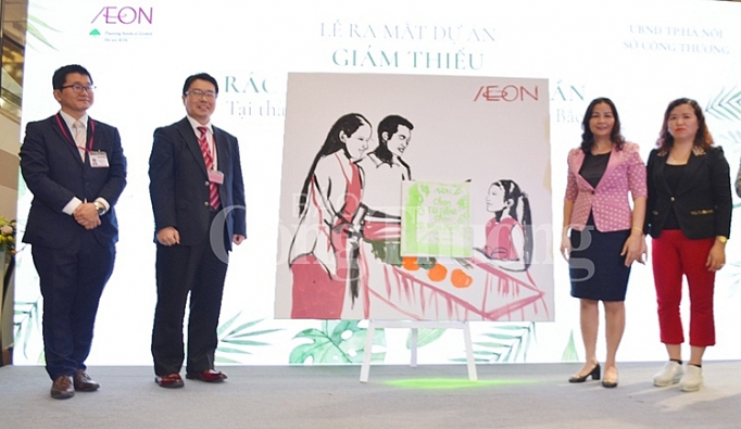 AEON Việt Nam và Sở Công Thương Hà Nội chung tay chống rác thải nhựa aeon viet nam va so cong thuong ha noi chung tay chong rac thai nhua