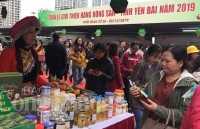 Nông sản Yên Bái đổ bộ về thị trường Thủ đô