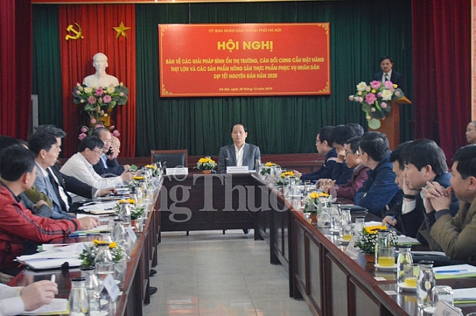 Doanh nghiệp, địa phương đồng hành cùng Thủ đô bảo đảm nguồn cung thịt lợn ha noi doanh nghiep dong hanh cung thu do bao dam nguon cung thit lon