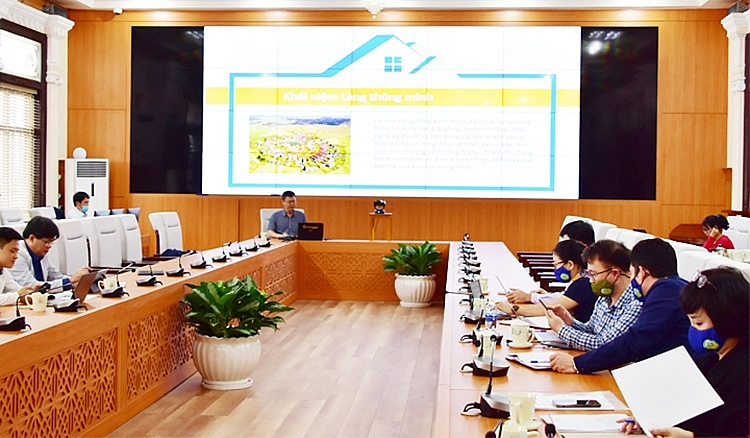 Hội thảo xây dựng mô hình thí điểm xã thông minh trong xây dựng NTM do Văn phòng Điều phối NTM Trung ương đã tổ chức chiều ngày 11/12 Hội thảo xây dựng mô hình thí điểm xã thông minh trong xây dựng NTM do Văn phòng Điều phối NTM Trung ương đã tổ chức chiều ngày 11/12