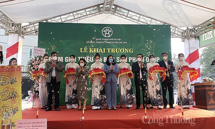 Khai trương Điểm giới thiệu và bán sản phẩm OCOP huyện Mê Linh Khai trương Điểm giới thiệu và bán sản phẩm OCOP huyện Mê Linh