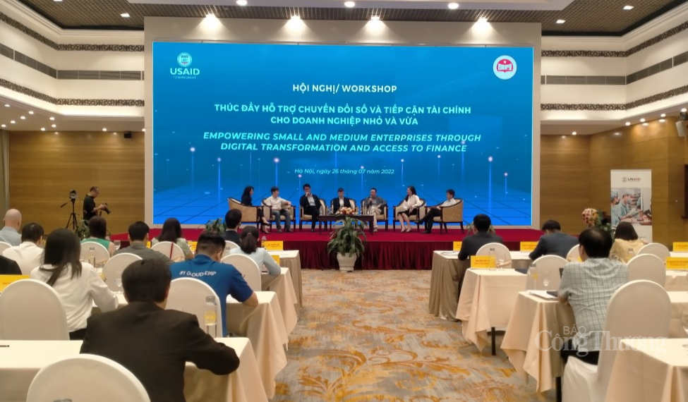 Doanh nghiệp nhỏ và vừa lúng túng trong chuyển đổi số và tiếp cận tài chính Doanh nghiệp nhỏ và vừa lúng túng trong chuyển đổi số và tiếp cận tài chính