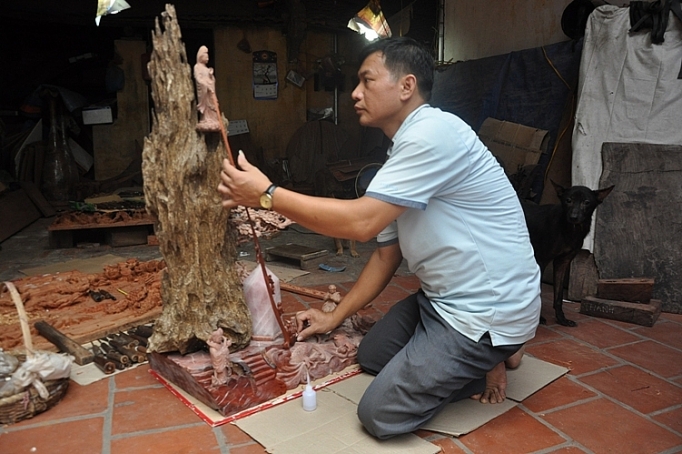 Nghệ nhân Nguyễn Trần Hiệp: Làm giàu bằng trách nhiệm và đam mê nghe nhan nguyen tran hiep lam giau bang trach nhiem va dam me