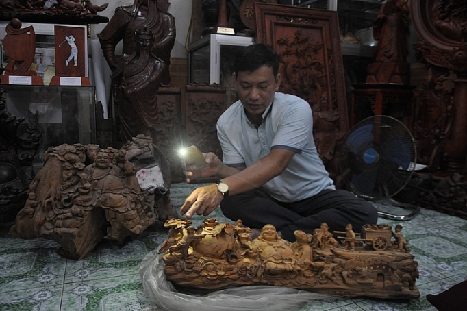 Nghệ nhân Nguyễn Trần Hiệp: Làm giàu bằng trách nhiệm và đam mê nghe nhan nguyen tran hiep lam giau bang trach nhiem va dam me