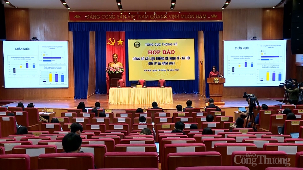 Tăng trưởng GDP cả năm 2021 đạt 2,58% Tăng trưởng GDP cả năm 2021 đạt 2,58%