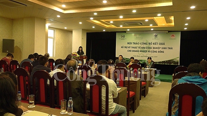 phat trien khu cong nghiep sinh thai huong toi phat trien ben vung