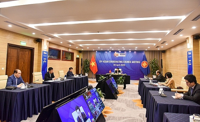 ASEAN khẳng định cam kết đoàn kết chặt chẽ trong cuộc chiến chống Covid-19 asean khang dinh cam ket doan ket chat che trong cuoc chien chong covid 19