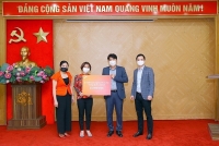 SK Việt Nam viện trợ thiết bị chẩn đoán SARS-CoV-2 cho Hà Nội