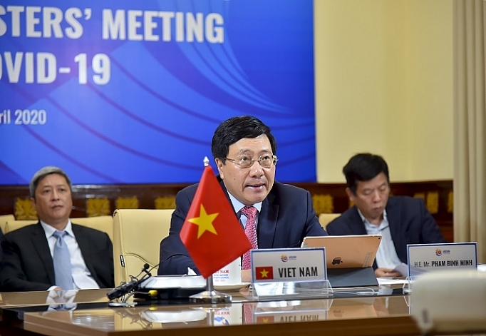ASEAN - Hoa Kỳ: Thúc đẩy hợp tác ứng phó dịch Covid-19 asean hoa ky thuc day hop tac ung pho dich covid 19