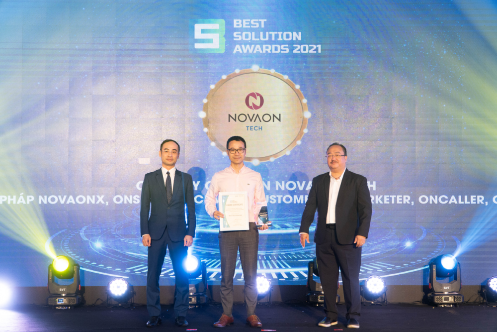 7 nền tảng số của Novaon Tech đoạt giải Best Solution Awards 2021