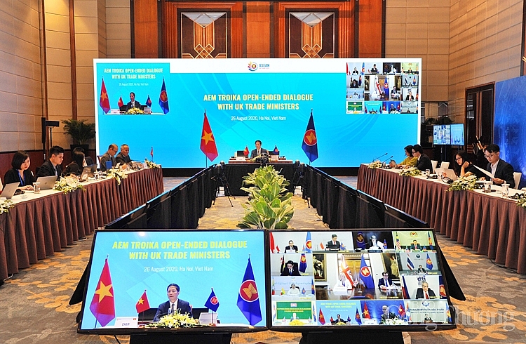 ASEAN - Vương Quốc Anh cam kết  ủng hộ theo đuổi mục tiêu thương mại tự do ASEAN   Vương Quốc Anh cam kết  ủng hộ theo đuổi mục tiêu thương mại tự do
