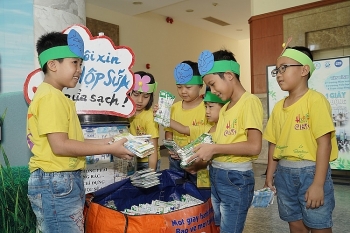 Tetra Pak mở rộng chương trình tái chế trong học đường trường tại Hà Nội