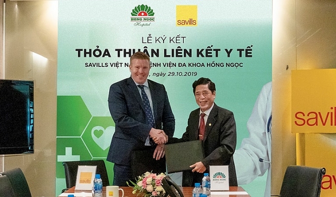 Savills Việt Nam bắt tay hợp tác với Bệnh viện Đa khoa Hồng Ngọc savills viet nam bat tay hop tac voi benh vien da khoa hong ngoc