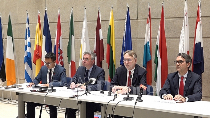 EU ghi nhận tín hiệu tích cực từ phía Việt Nam trong việc phê chuẩn EVFTA eu ghi nhan tin hieu tich cuc tu phia viet nam trong viec phe chuan evfta