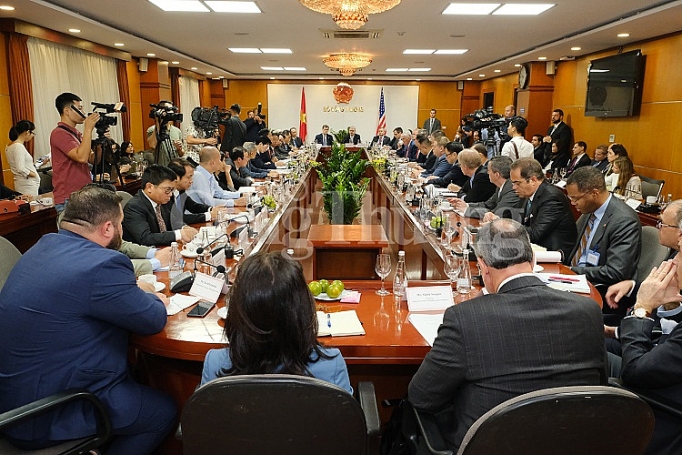 Đưa trụ cột hợp tác kinh tế Việt Nam - Hoa Kỳ ngày càng phát triển dua tru cot hop tac kinh te viet nam hoa ky ngay cang phat trien