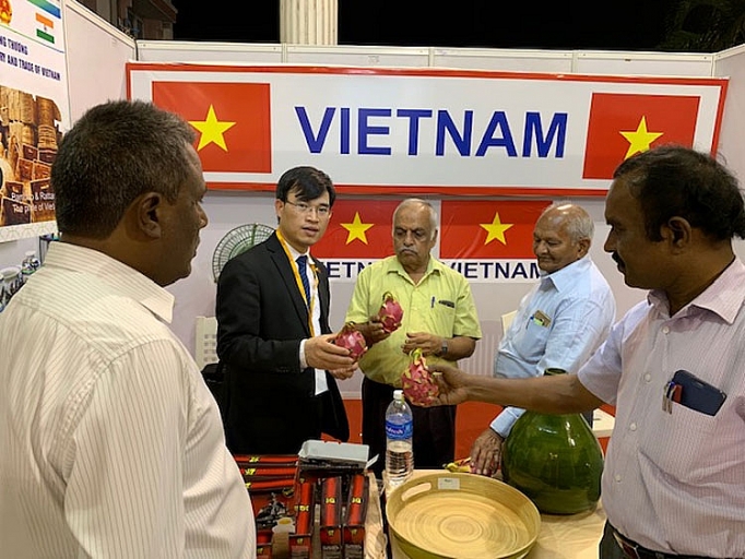 Quảng bá hàng Việt Nam tại Hội chợ nông nghiệp ở Ấn Độ quang ba hang viet nam tai hoi cho nong nghiep o an do