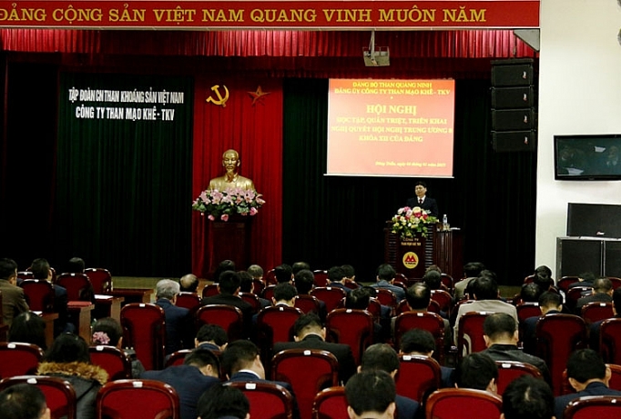 Công ty than Mạo Khê đưa Nghị quyết Trung ương 8 khoá XII của Đảng vào cuộc sống cong ty than mao khe dua nghi quyet trung uong 8 khoa xii cua dang vao cuoc song