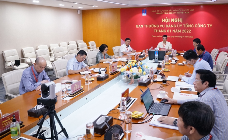 Đảng ủy PV GAS tổng kết công tác năm 2021, triển khai nhiệm vụ năm 2022 Đảng ủy PV GAS tổng kết công tác năm 2021, triển khai nhiệm vụ năm 2022