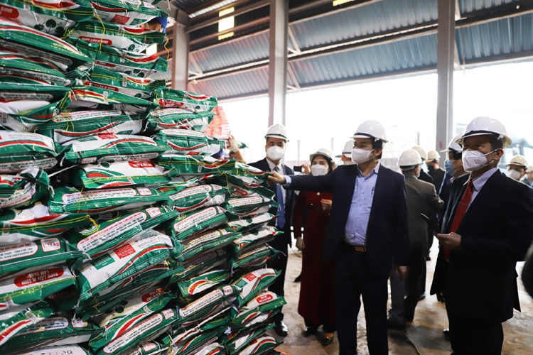 Supe Lâm Thao: Xuất bán những tấn sản phẩm Supe lân vi sinh đầu tiên ra thị trường Supe Lâm Thao: Xuất bán những tấn sản phẩm Supe lân vi sinh đầu tiên ra thị trường