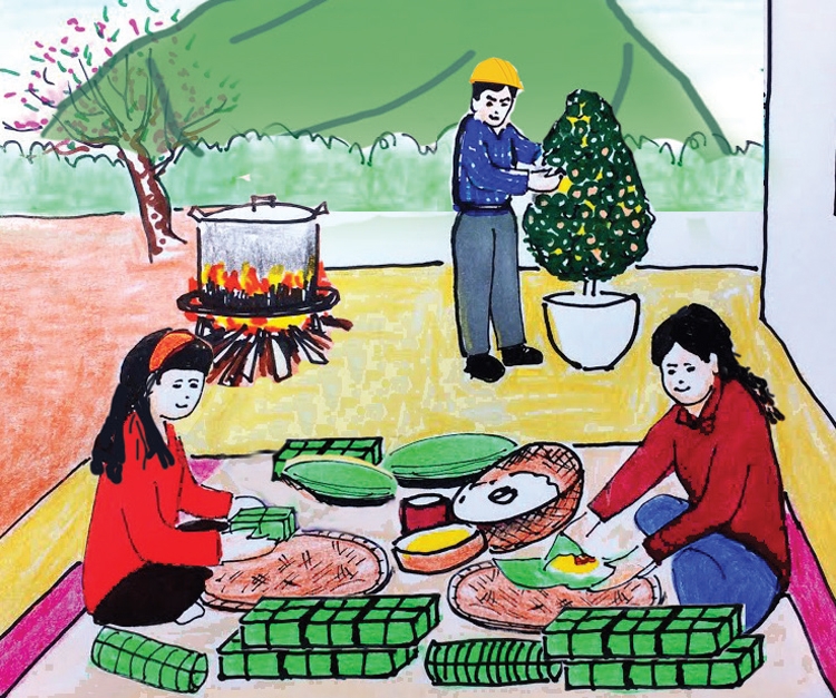 Ăn Tết với thợ mỏ