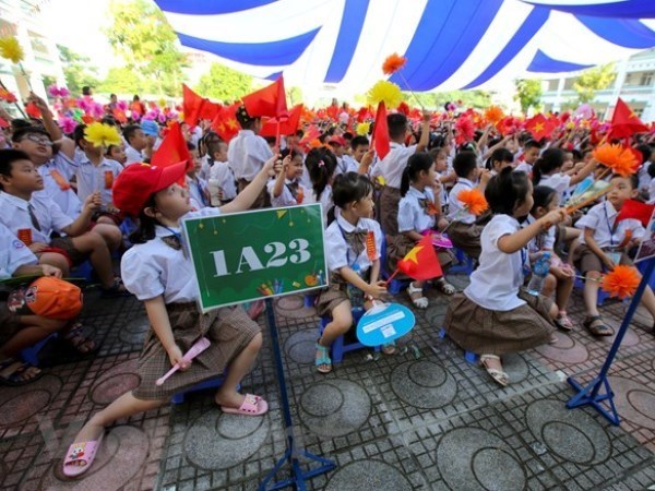 Ha Noi: Hoc sinh lop 1-6 tai 18 huyen, thi xa tro lai truong tu 10/2 hinh anh 1