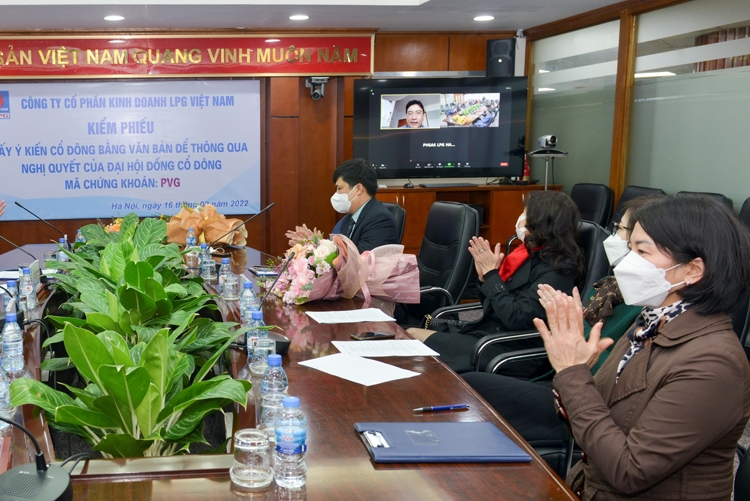 PV GAS LPG lấy ý kiến cổ đông bằng văn bản để thông qua Nghị quyết của Đại hội đồng cổ đông PV GAS LPG lấy ý kiến cổ đông bằng văn bản để thông qua Nghị quyết của Đại hội đồng cổ đông